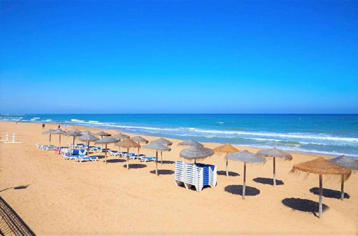 Apartment With Pool, Sea Views & Balcony Less Than 10Min Walk To La Mata Beach! Torrevieja Exterior foto